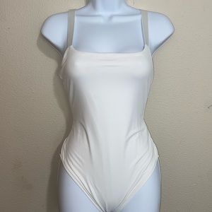 White Tank Bodysuit